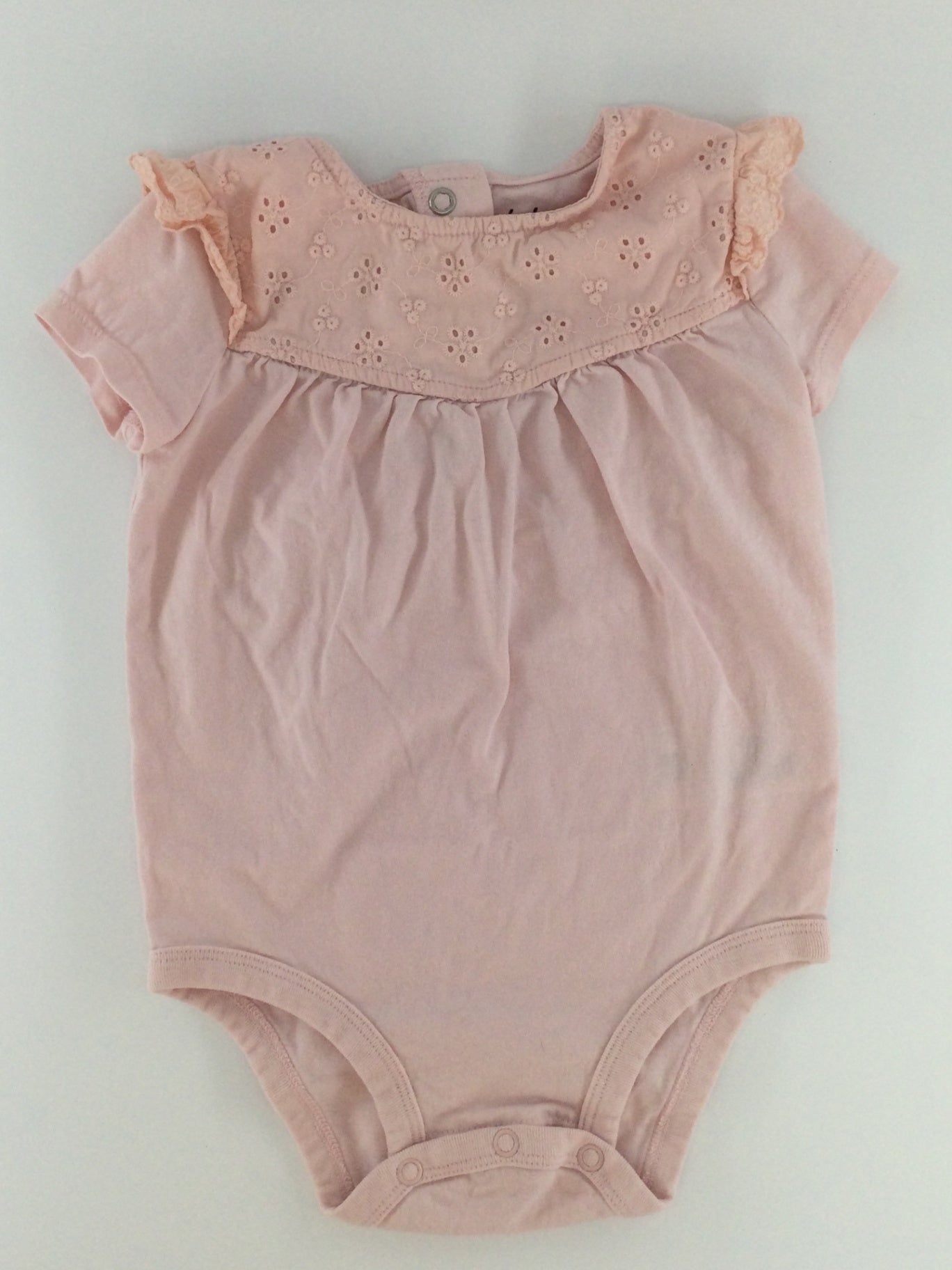 OshKosh B'gosh Baby Bodysuit 12-18m Light Pink