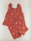 Carter's Baby Outfit 12-18m Coral w/ Citrus and Floral Print