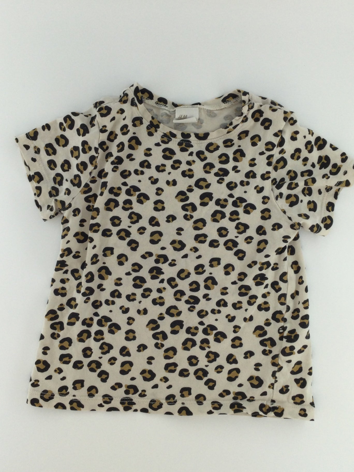 H&M Baby Shirt 12-18m Leopard Print