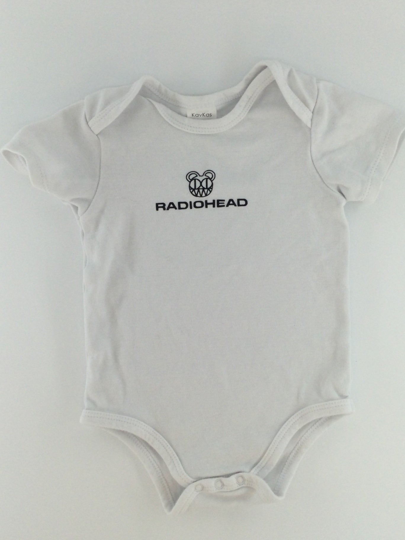 KavKas Baby Bodysuit 12-18m White RadioHead