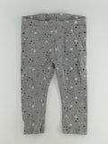 H&M Baby Pants 12-18m Grey w/ Stars