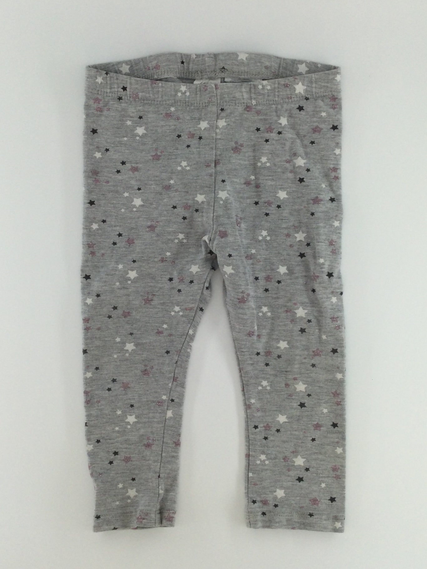 H&M Baby Pants 12-18m Grey w/ Stars