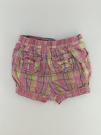 Joe Fresh Baby Shorts 12-18m Pink Plaid