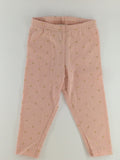 OshKosh B'gosh Baby Pants 12-18m Pink w/ Gold Polka Dots