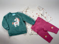 Pekkle 3-Piece Set 0-3m Rainbows & Unicorns