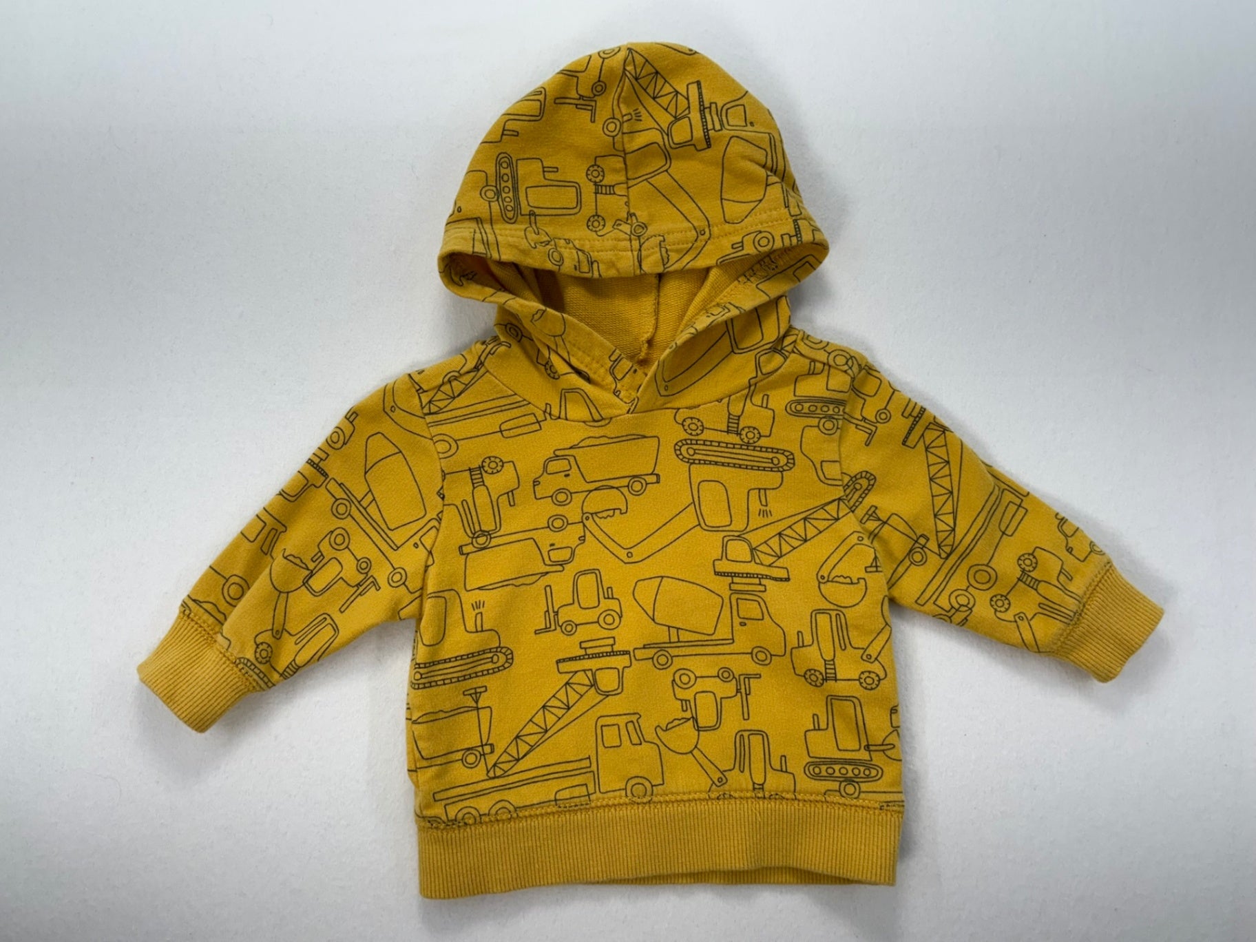 Carter's Hoodie 0-3m Construction Print