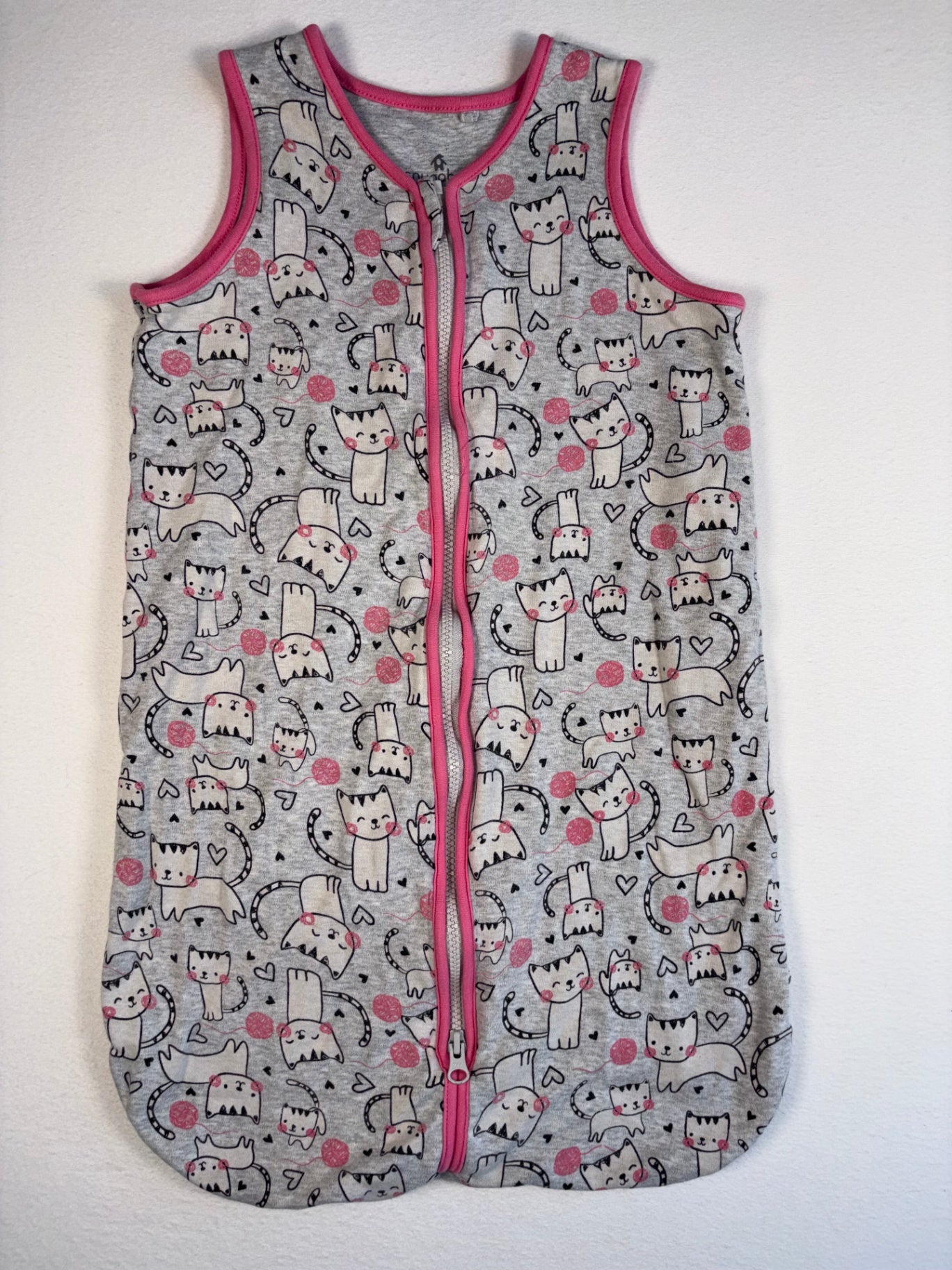 Snugabye Sleep Sack 12-18m Kitty Pattern