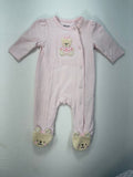 Little Me Sleeper 0-3m Pink