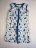 Soothe Time Sleep Sack 3-9m Blue Elephant Print