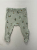 Gerber Pants 0-3m Avocado Print