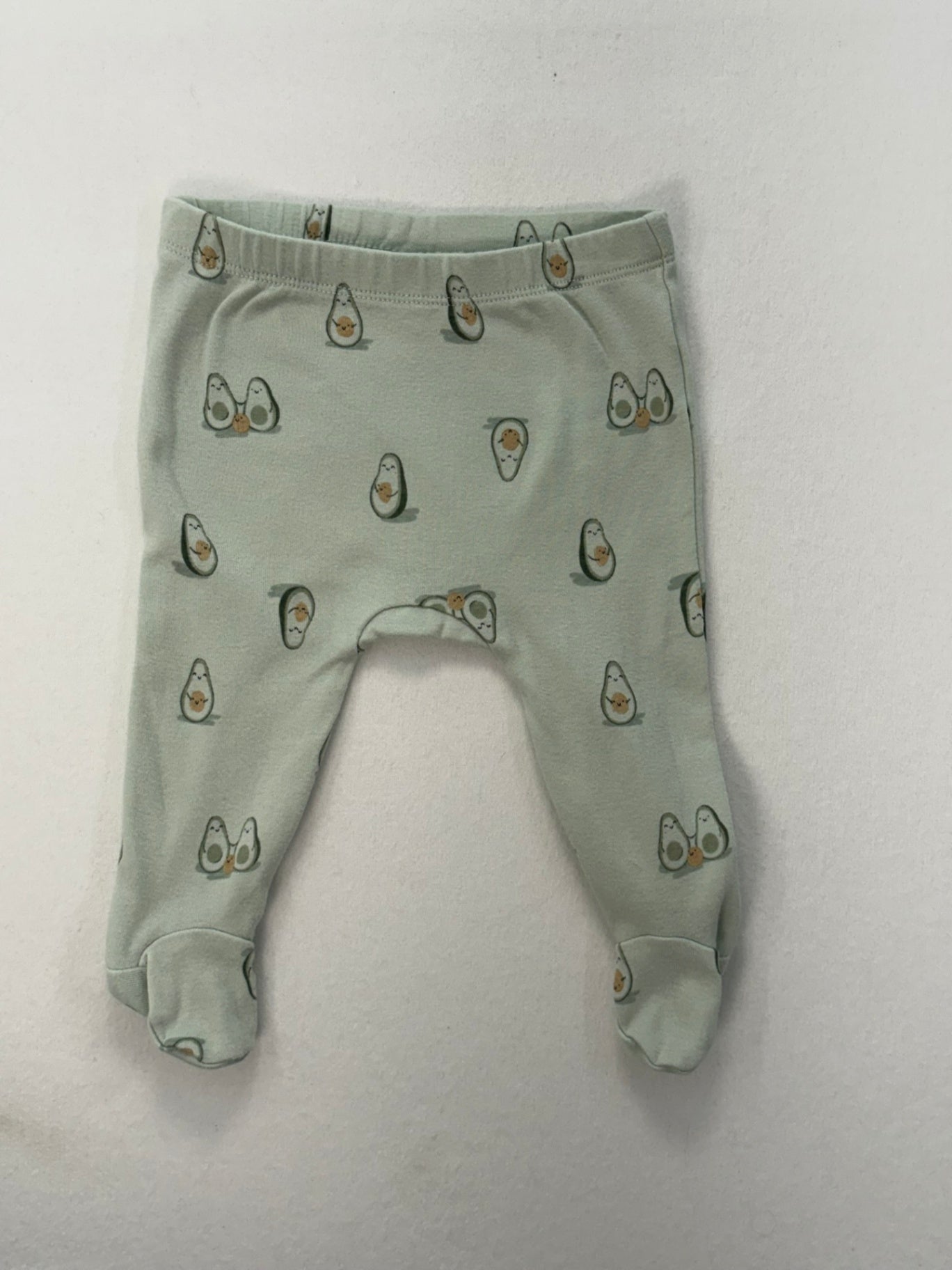 Gerber Pants 0-3m Avocado Print
