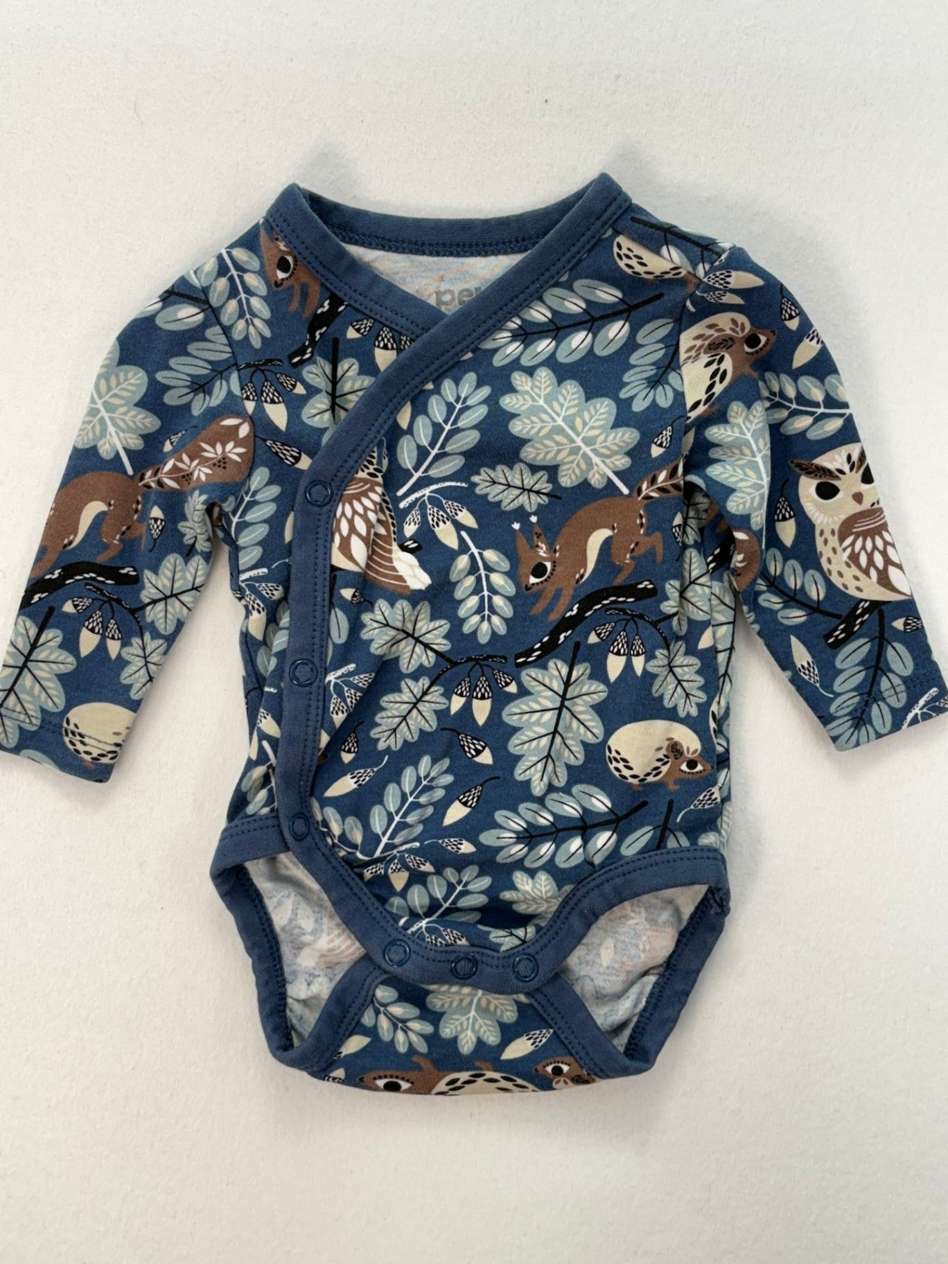 Peuhu Bodysuit Newborn Blue