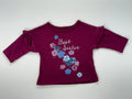 Carter's Long Sleeve Shirt 0-3m Burgundy