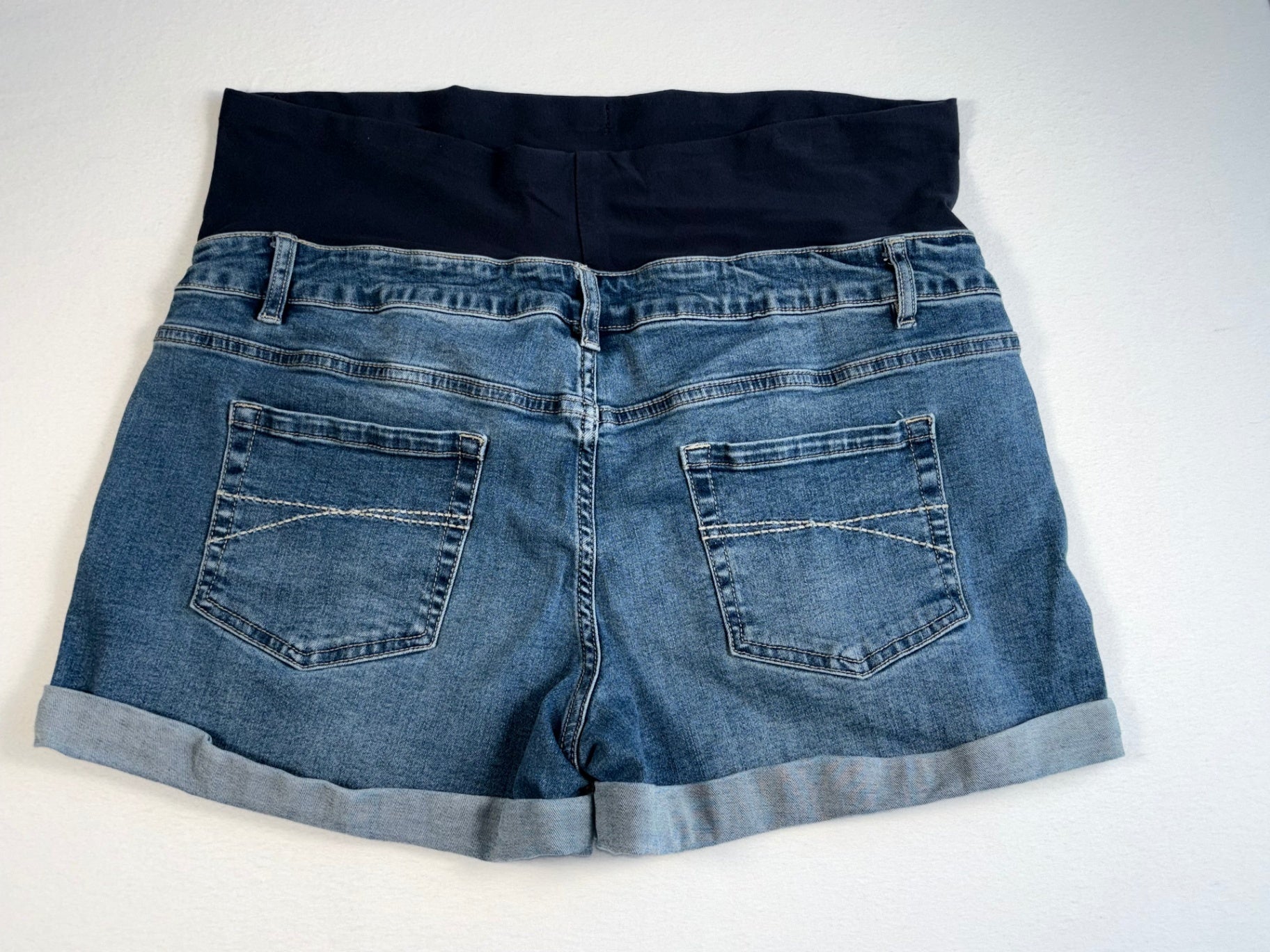 Ripe Maternity Shorts XL Blue