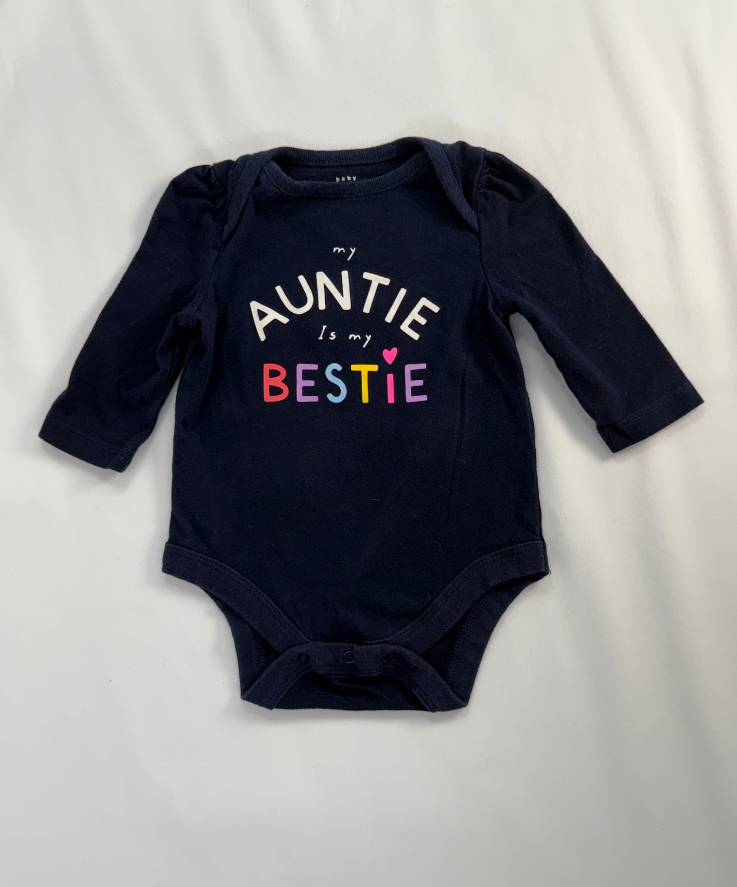 Baby GAP Bodysuit 3-6m Auntie