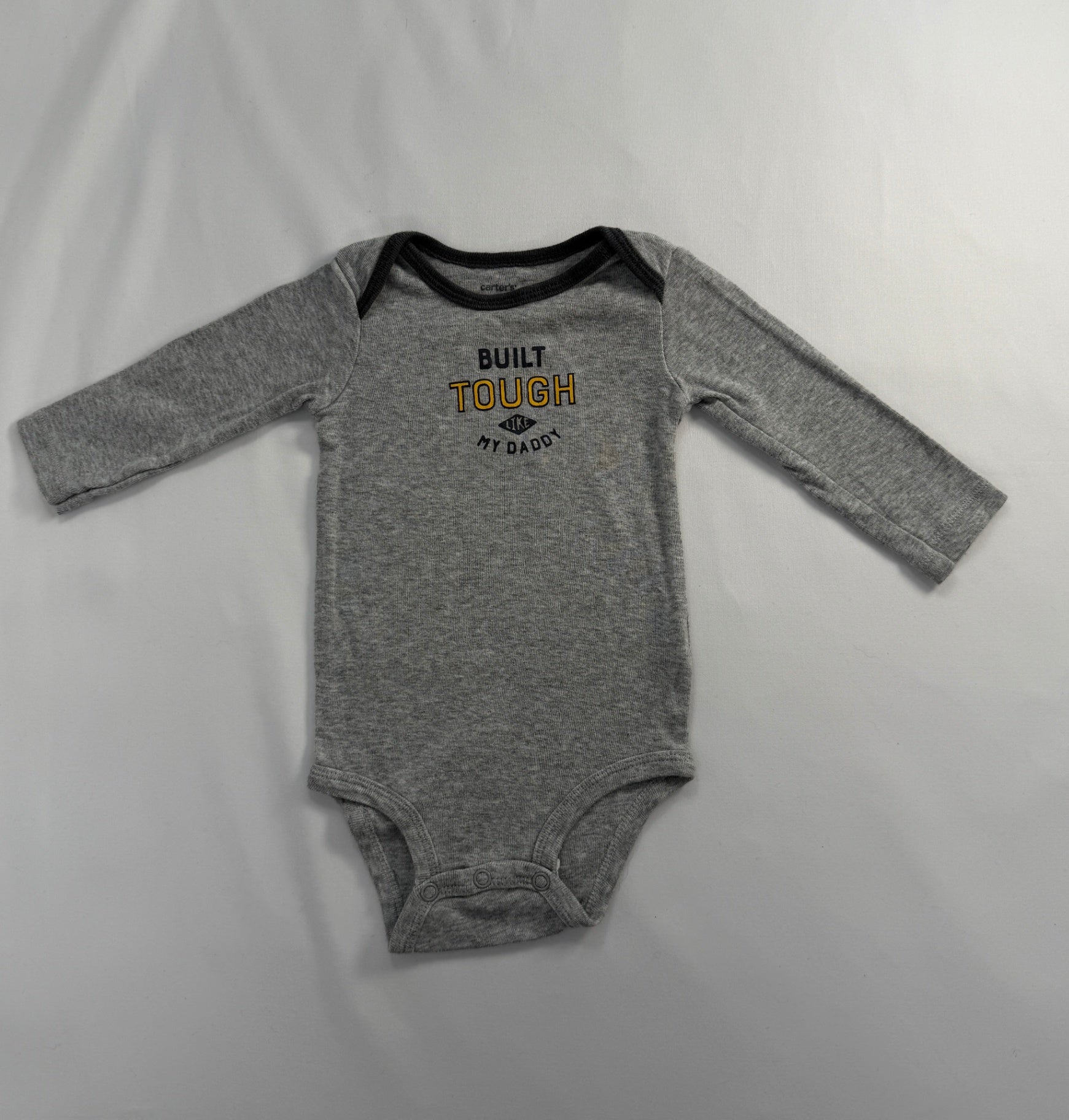 Carter's Bodysuit 3-6m 'Built Tough'