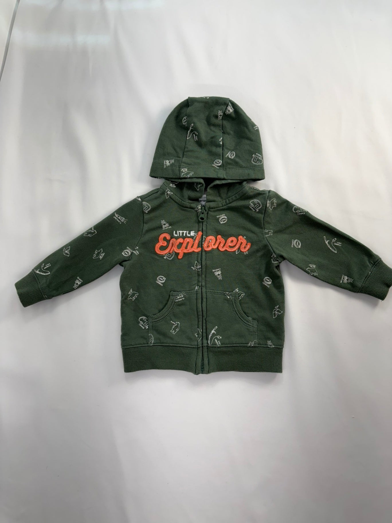 Carter's Hoodie 3-6m Little Explorer