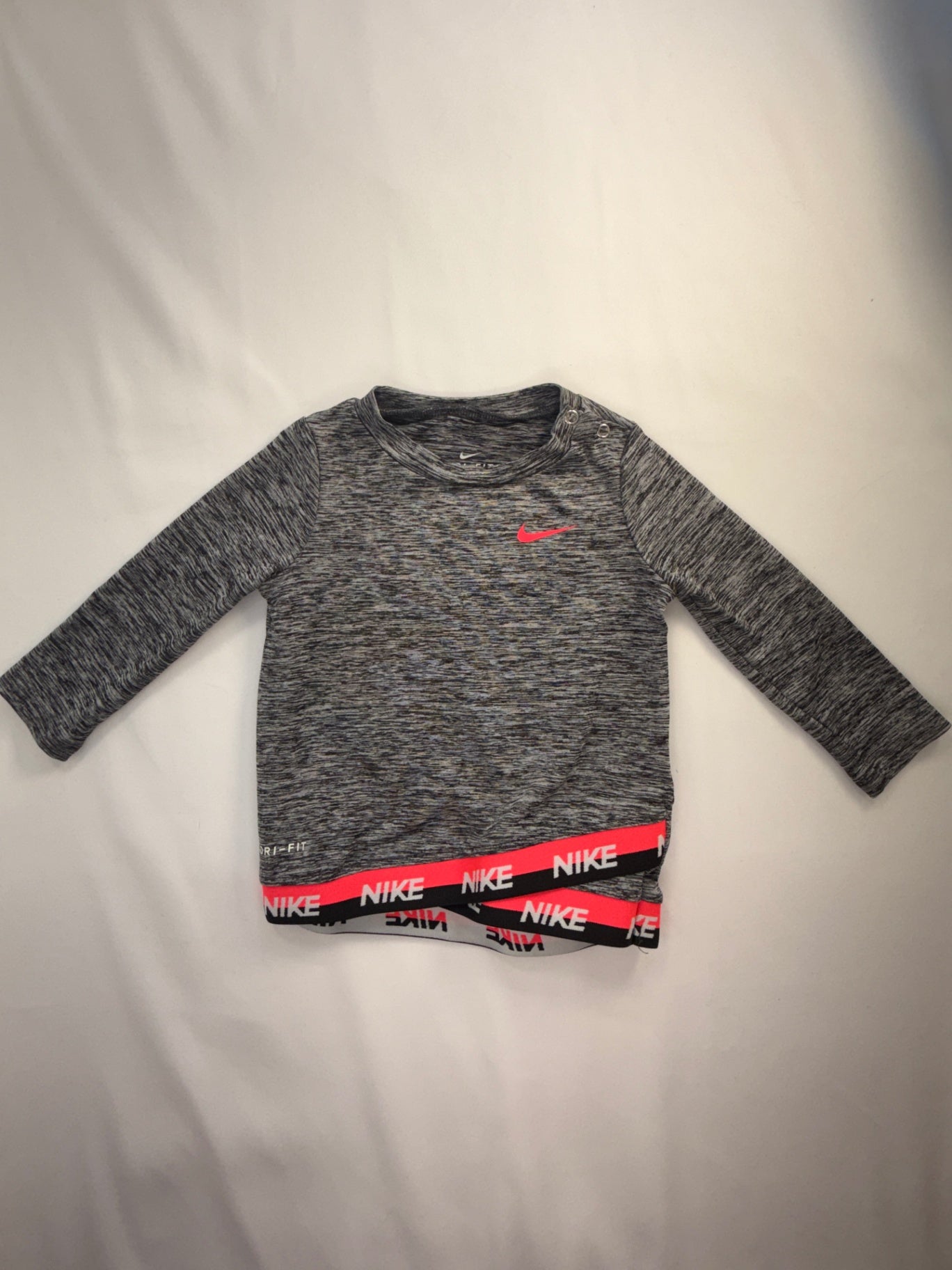 Nike Shirt 6-12m Gray