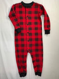 Little Blue House Sleeper 18-24m Buffalo Plaid