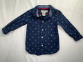 L.O.G.G. Shirt 12-18m Navy w/Anchors