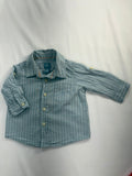 Baby GAP Dress Shirt 3-6m Light Blue