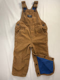 12-18m OshKosh B'gosh Overalls Corduroy + Lined