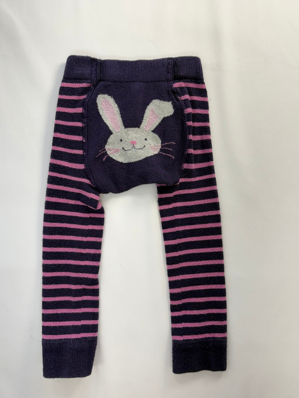 JoJo Maman Bebe Leggings 1-2T Purple Stripes