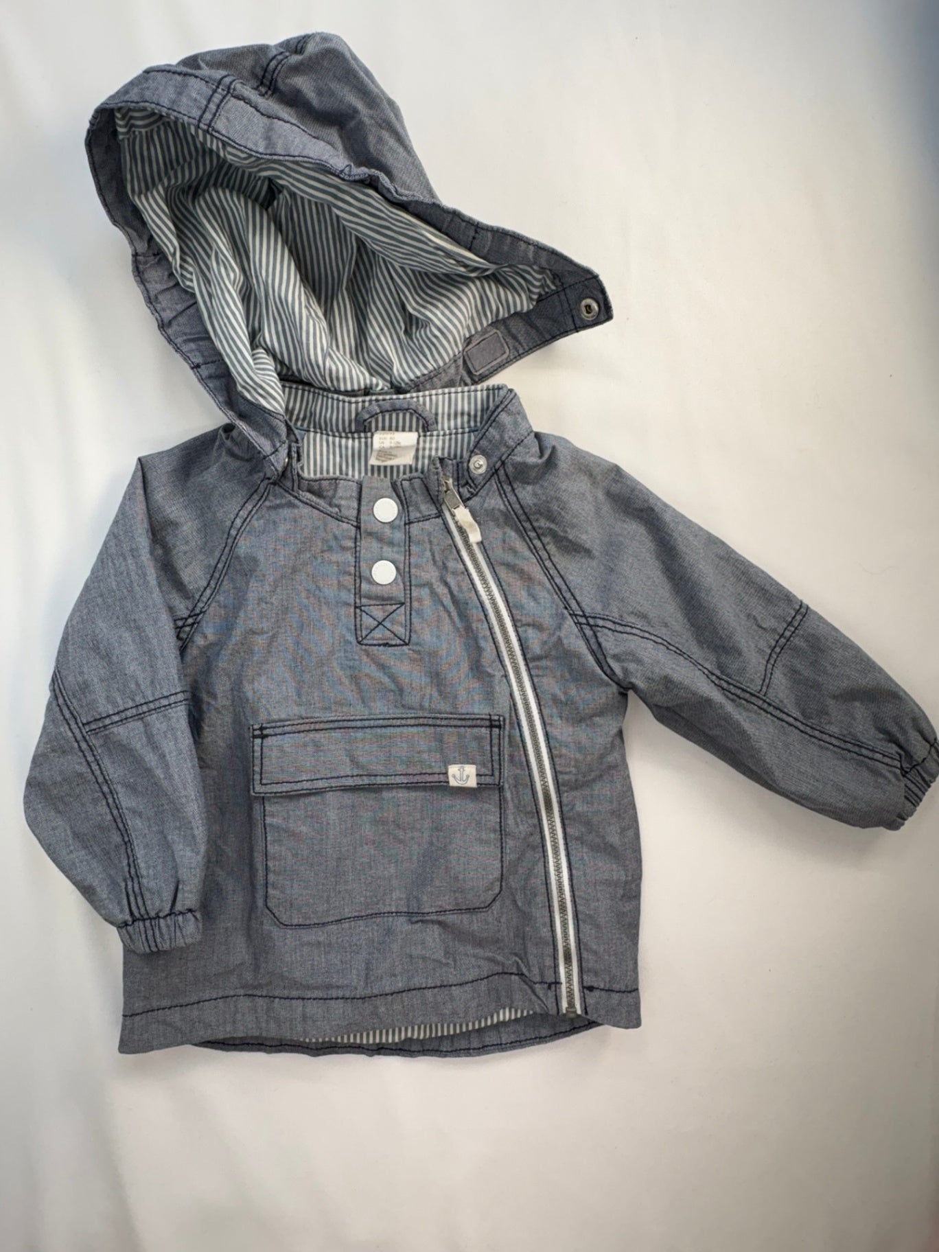 H&M Jacket 9-12m Blue
