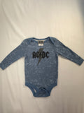 AC/DC Bodysuit 6-12m AC/DC