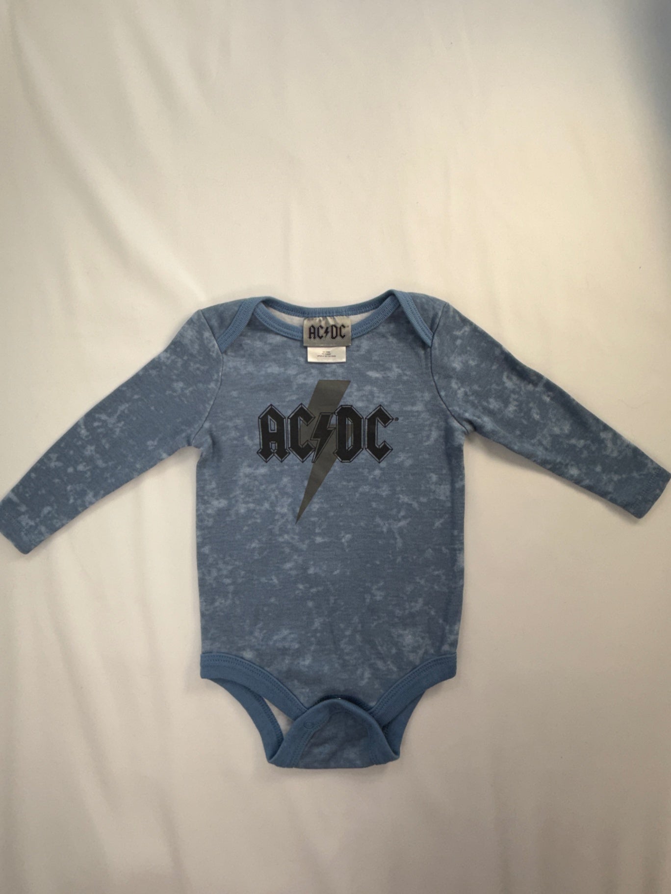 AC/DC Bodysuit 6-12m AC/DC