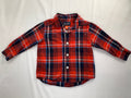The Children's Place Dress Shirt 12-18m Red Plaid