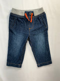 Little Wonders Jeans 6-9m Denim Blue