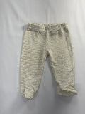 Kyle & Deena Pants 3-6m Cream w/Stripes