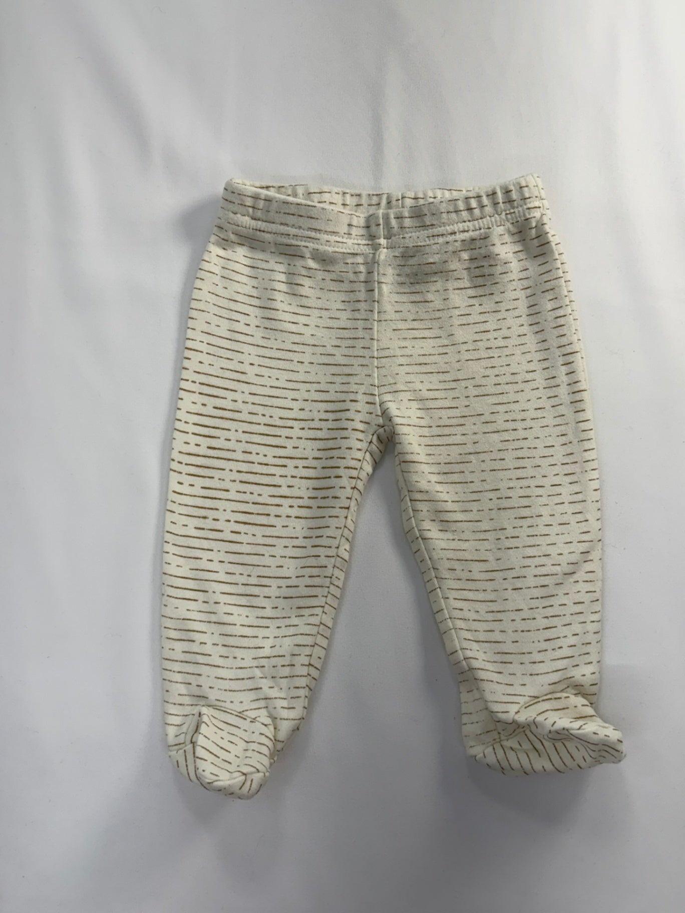 Kyle & Deena Pants 3-6m Cream w/Stripes