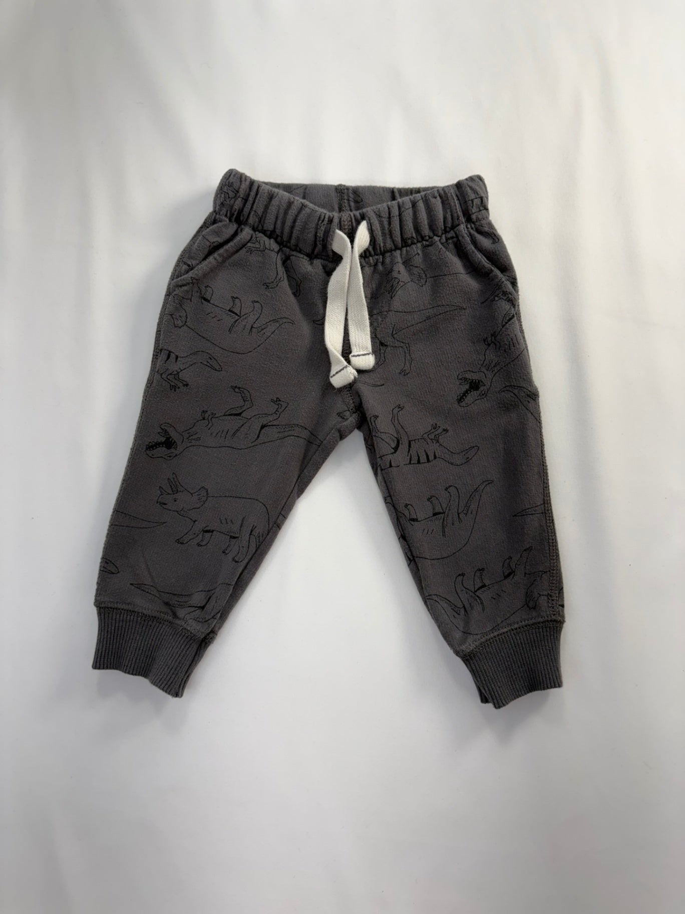 Carter's Sweat Pants 3-6m Gray w/Dinos