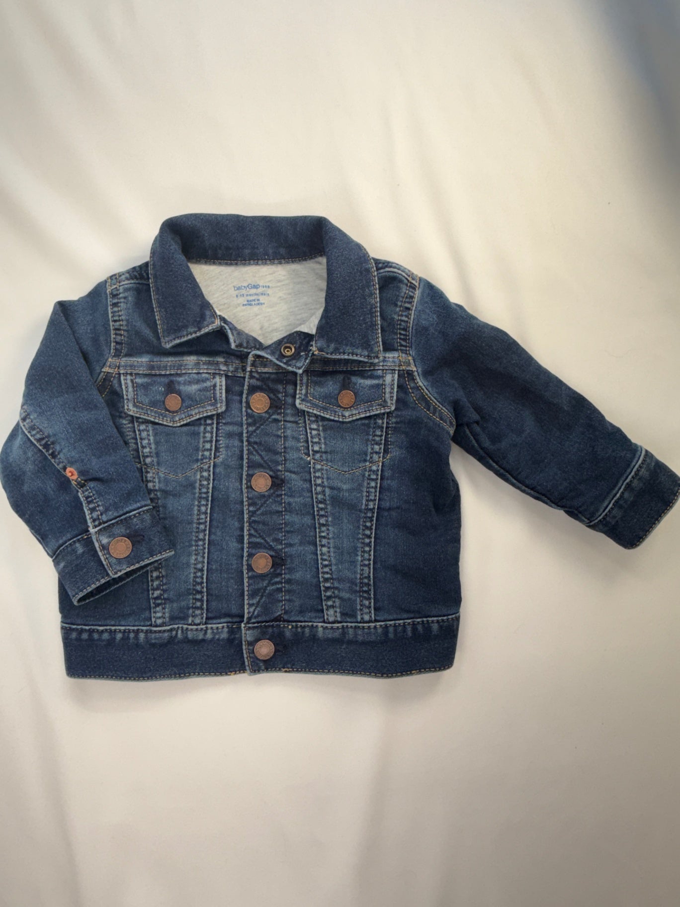 Baby GAP Denim Jacket 6-12m Denim Blue