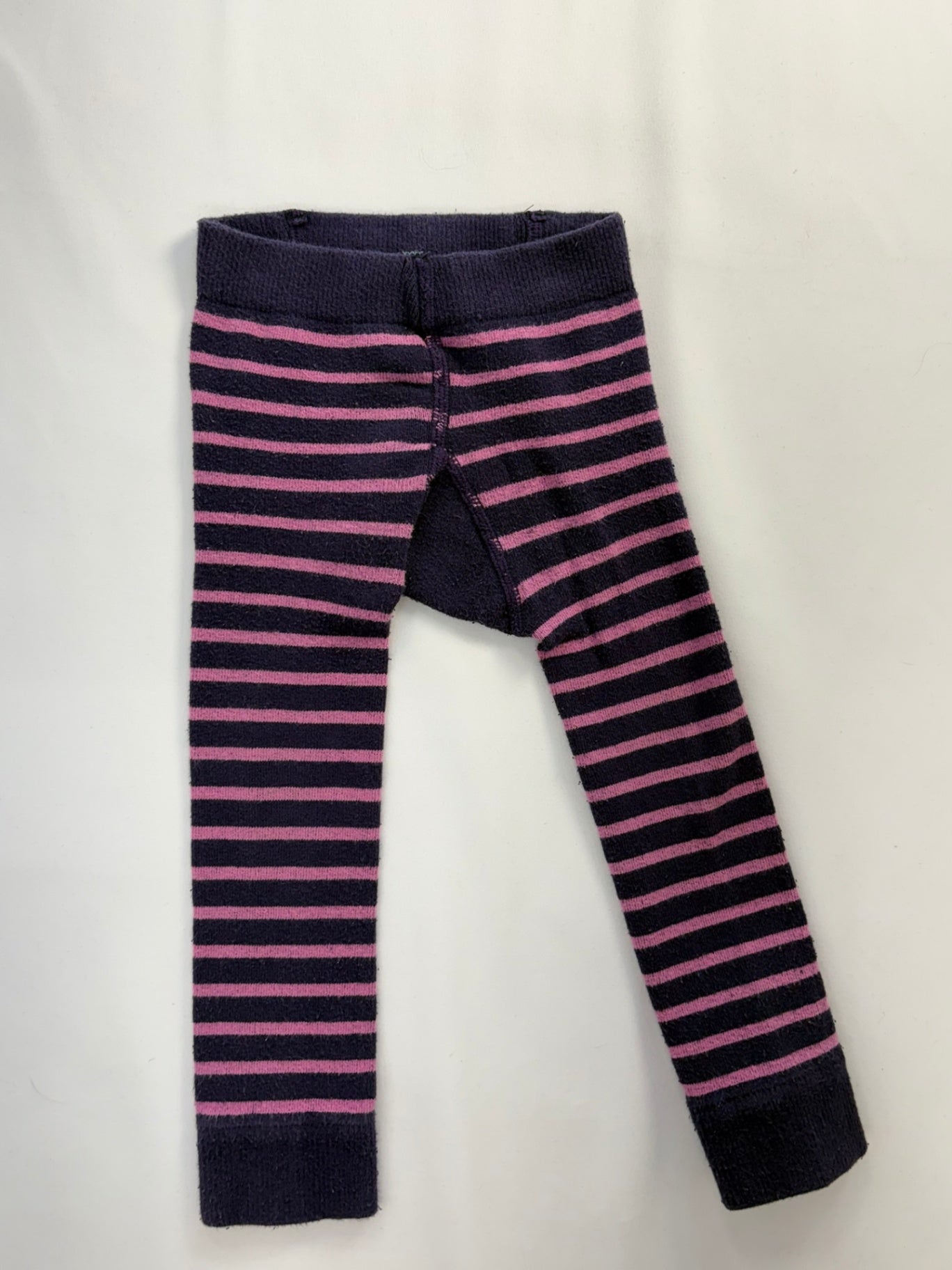 JoJo Maman Bebe Leggings 1-2T Purple Stripes
