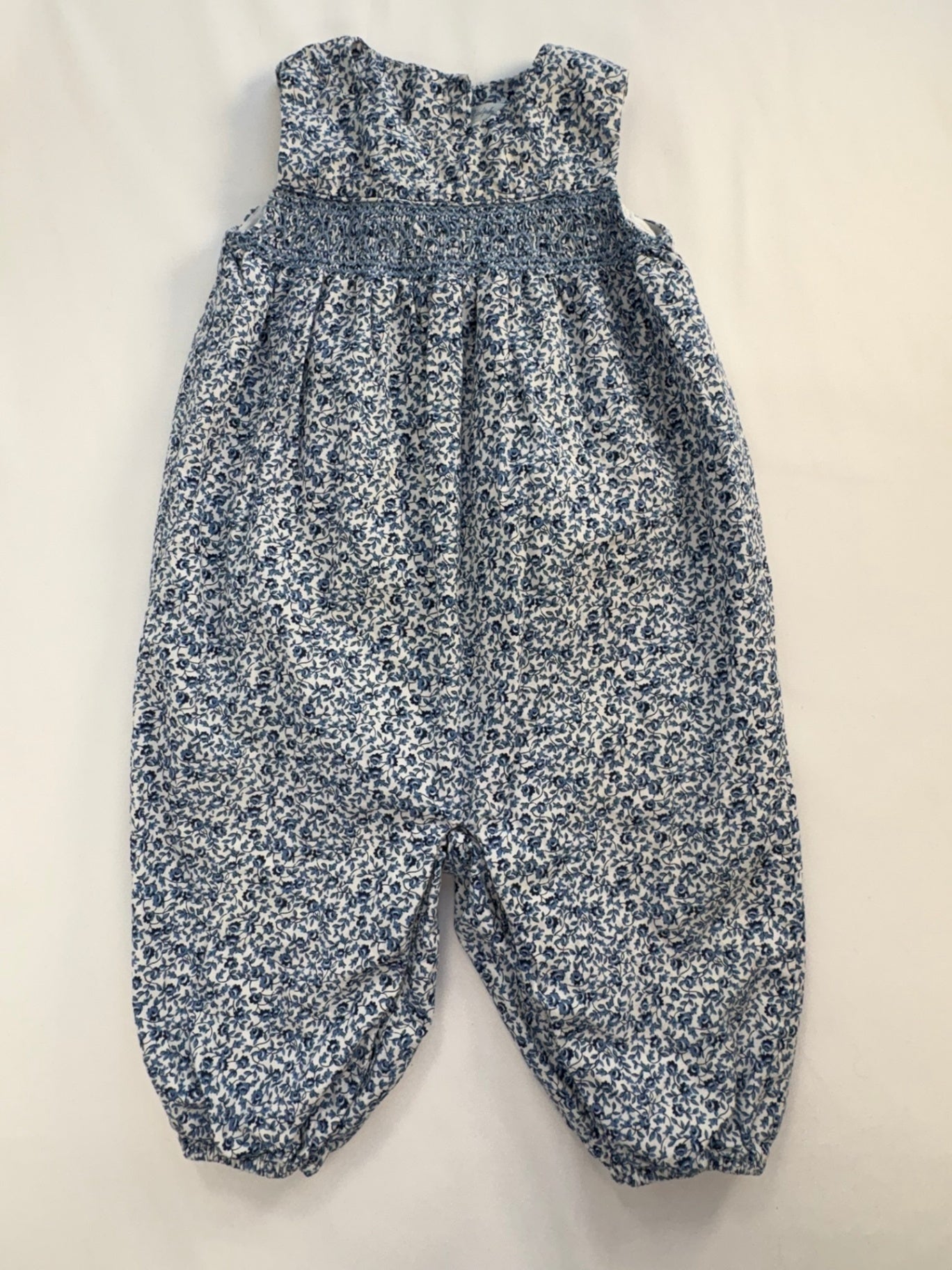 Ralph Lauren Dress 6-9m Blue Floral