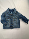 Baby GAP Denim Jacket 6-12m Denim Blue