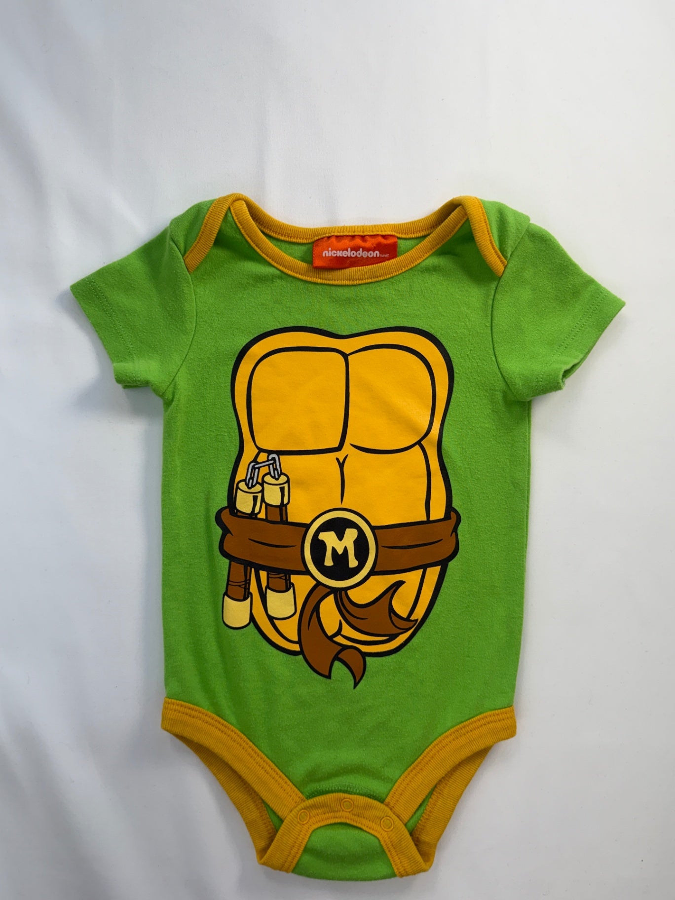 Nickelodeon Bodysuit 6-12 Ninja Turtle