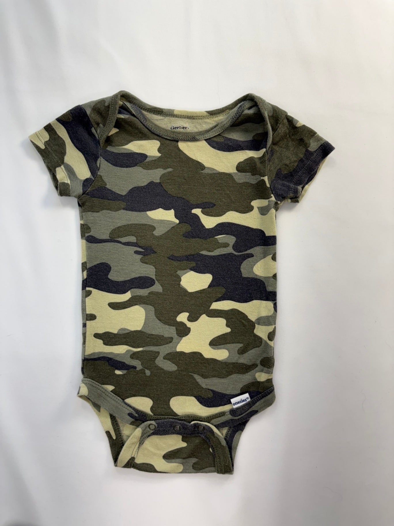 Gerber Bodysuit 6-9m Camo