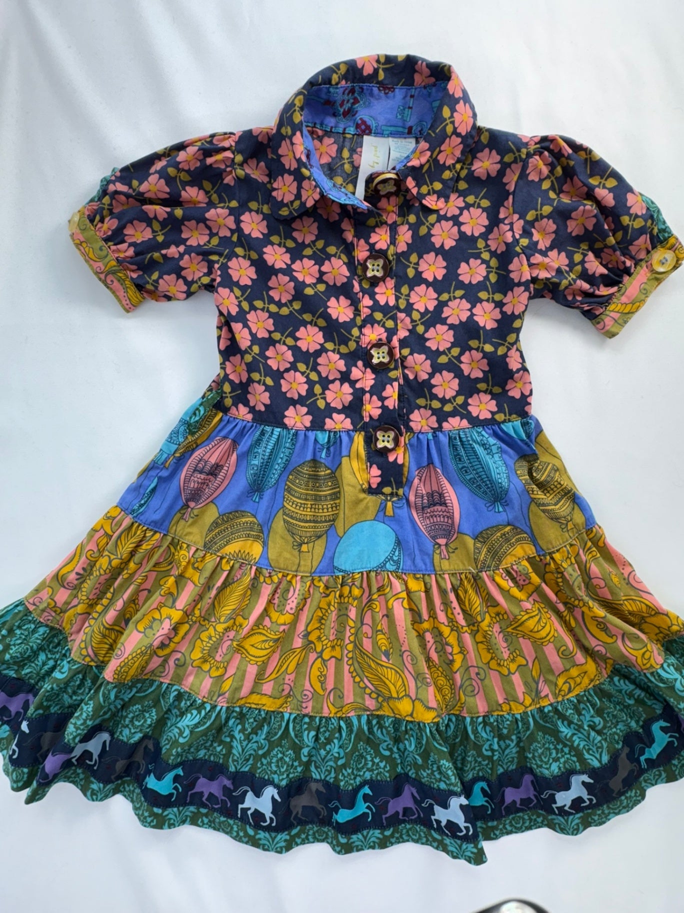 Paint by Numbers by Matilda Jane Dress 2 Multi-Pattern
