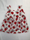 Unknown Dress 6-9m Strawberries