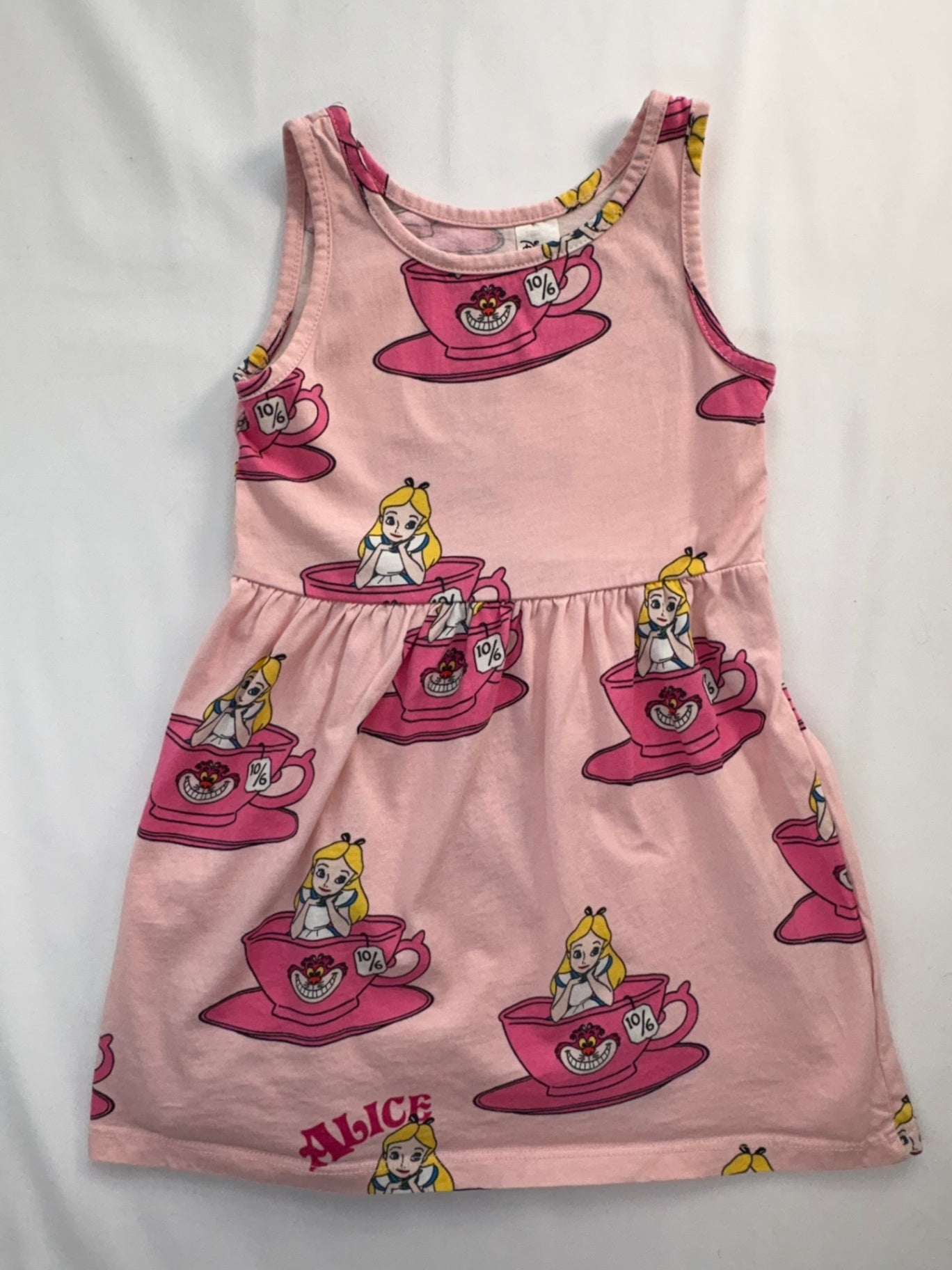 H&M Dress 3-4T Alice in Wonderland