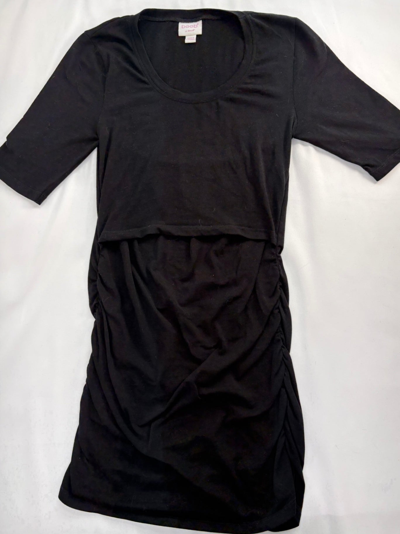 boob Nursing Top XS Black