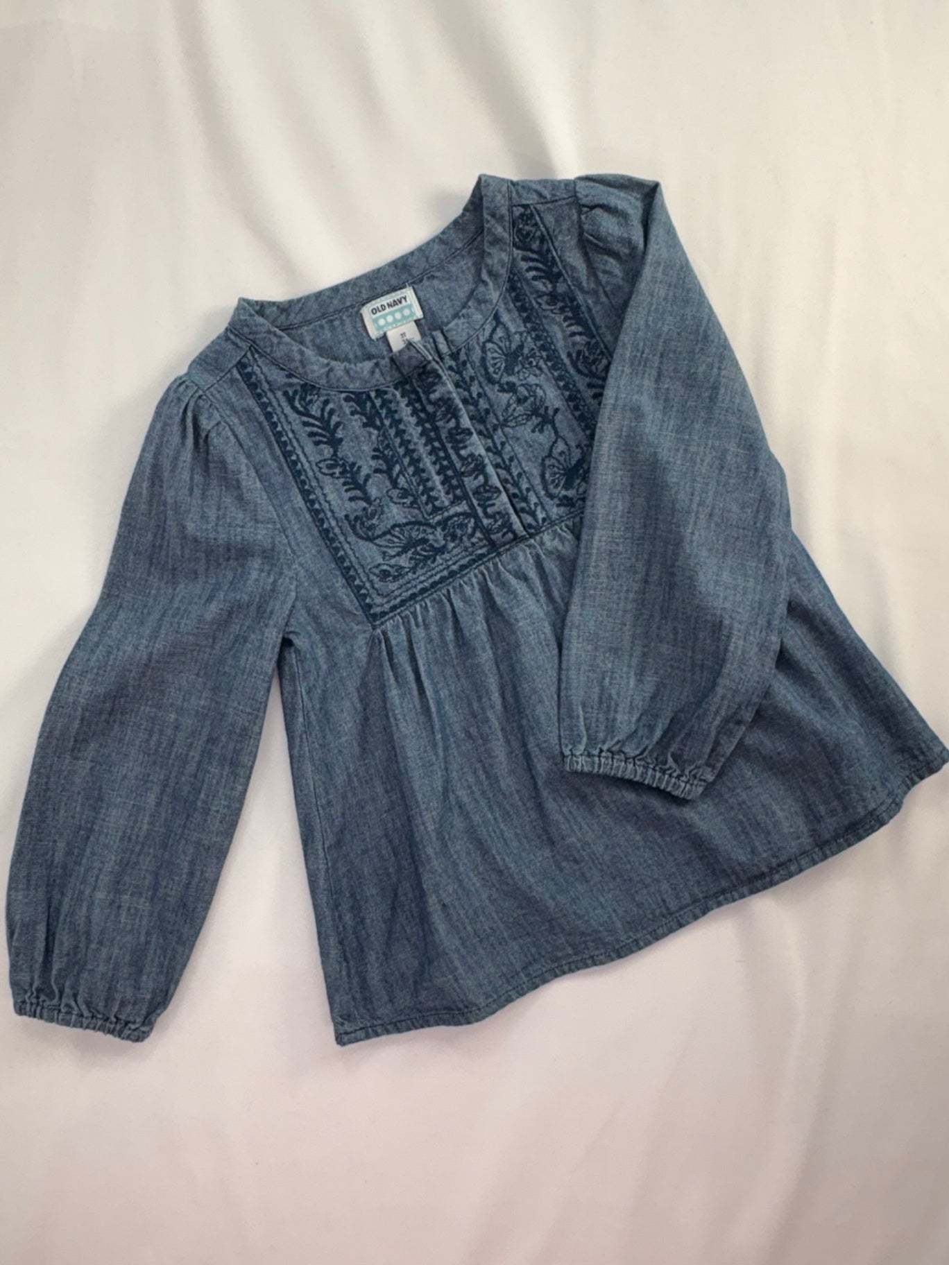 Old Navy Shirt 3T Denim Blue