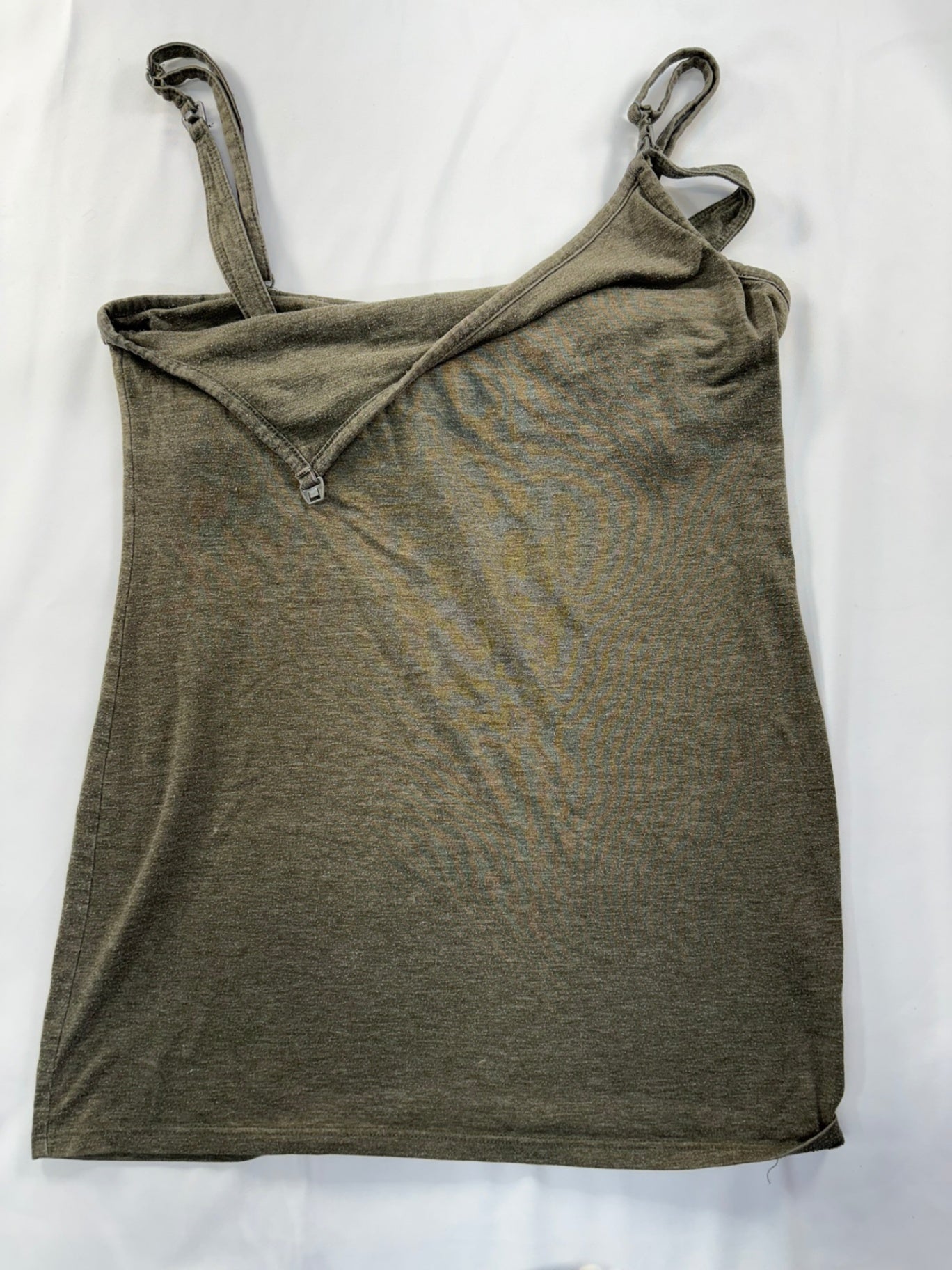 XS Thyme Nursing Tank Olive Green