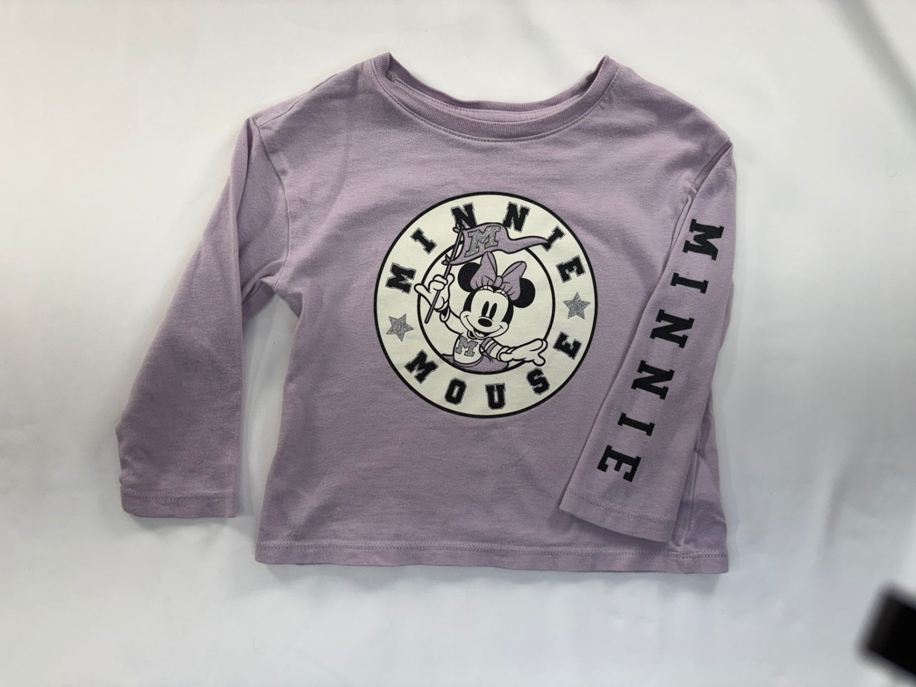 Baby GAP Long Sleeve Shirt 2T Purple Minnie