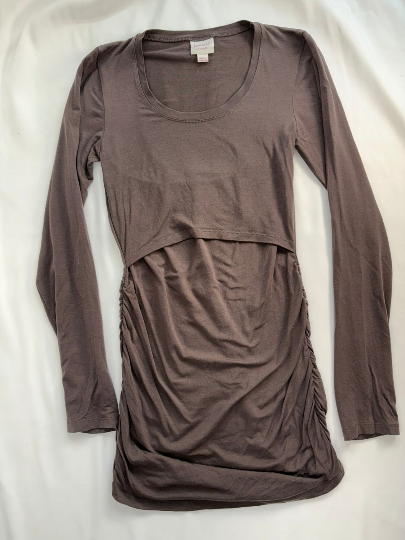boob Nursing Top XS Brown