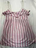 Old Navy Maternity Tank Top XS Pink and White Stripes